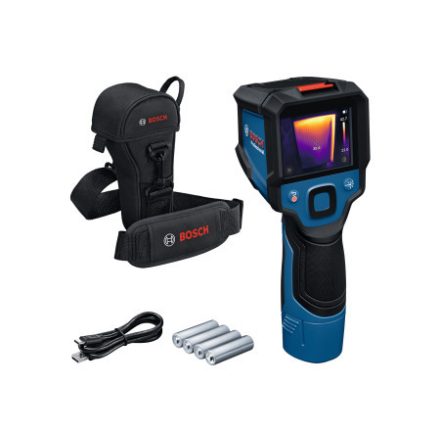 BOSCH Akkus hőkamera GTC 12V-450-13 (4 x 1,5 V-os LR6 (AA) elem + elemadapter)