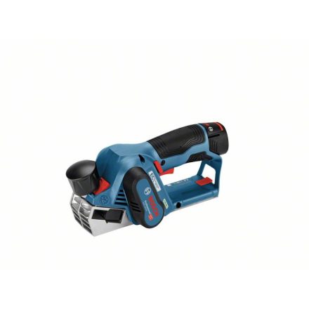 BOSCH Akkus gyalu GHO 12V-20 kartondobozban (akku és töltő nélkül)