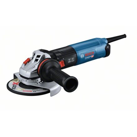 BOSCH Sarokcsiszoló 150 mm GWS 17-150 S keskeny, lágy indítású, ford. szab., k.dobozban / 1700 W