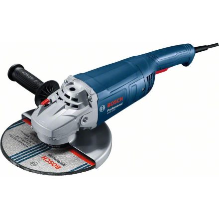 BOSCH Sarokcsiszoló 180 mm GWS 2200-180 PROtection kapcs., kartondobozban / 2200 W