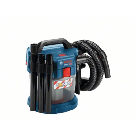 BOSCH GAS 18V-10 L Akkus porszívó görgőkkel (akku és töltő nélkül)