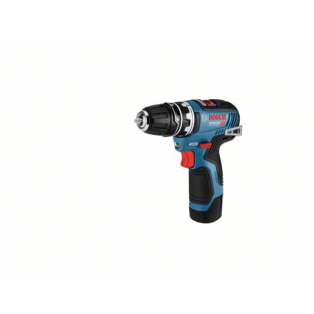 BOSCH Akkus fúrócsavarozó GSR 12V-35 FC L-boxx-ban (2 x 3,0 Ah akku + gyorstöltő)