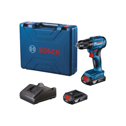 BOSCH Akkus fúrócsavarozó GSR 185-LI (2 x 2,0 Ah akku + töltő)