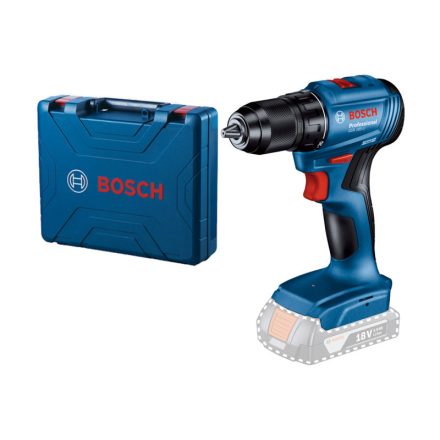 BOSCH Akkus fúrócsavarozó GSR 185-LI kofferben (akku és töltő nélkül)