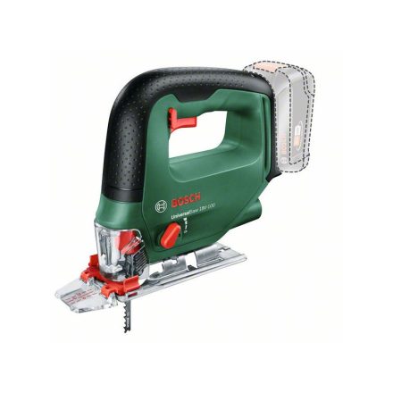 BOSCH Akkus dekopírfűrész UniversalSaw 18V-100 kengyelfogantyús (akku és töltő nélkül)