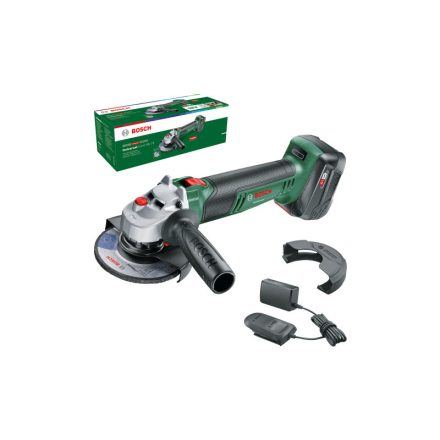 BOSCH Akkus sarokcsiszoló 125 mm UniversalGrind 18V-75 (1 x 4,0 Ah akku + töltő)