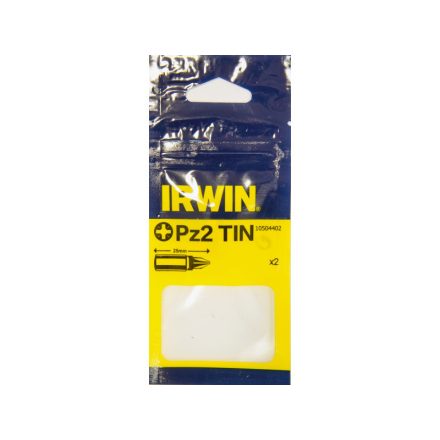 IRWIN Bithegy PZ2 x 25 mm TiN (2 db)