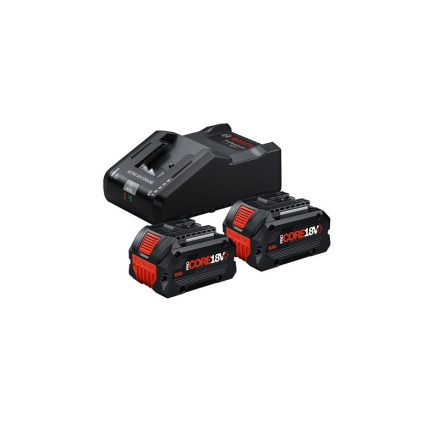 BOSCH Akkumulátor szett ProCORE+ 18V / 2 x 8,0 Ah akku + GAL18V-160 gyorstöltő