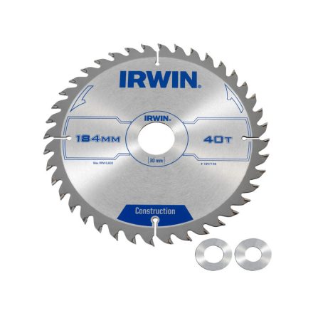 IRWIN Fűrésztárcsa fához 184 x 30 mm / 40T