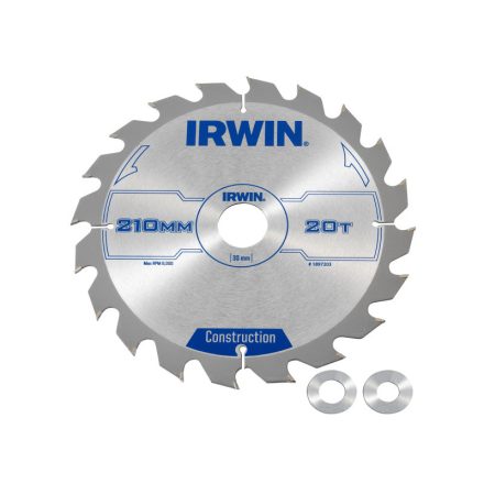 IRWIN Fűrésztárcsa fához 210 x 30 mm / 20T