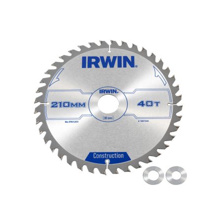 IRWIN Fűrésztárcsa fához 210 x 30 mm / 40T