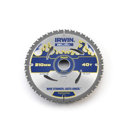 IRWIN Fűrésztárcsa fához 210 x 30 mm / 40T