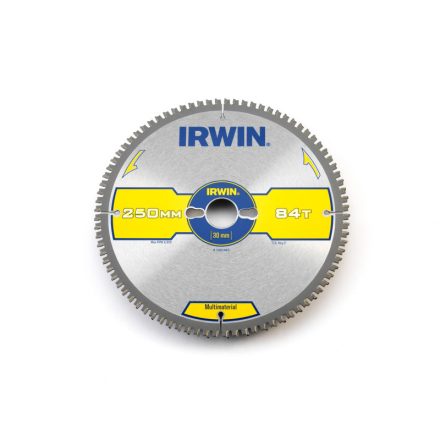 IRWIN Fűrésztárcsa Multi 250 x 30 mm / 84TCG