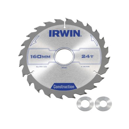 IRWIN Fűrésztárcsa fához 160 x 30 mm / 24T