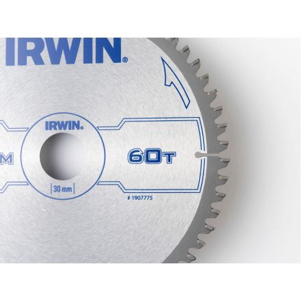 IRWIN Fűrésztárcsa alumíniumhoz 210 x 30 mm / 60T