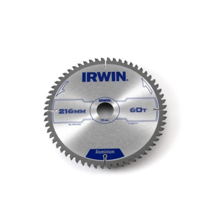 IRWIN Fűrésztárcsa alumíniumhoz 216 x 30 mm / 60T