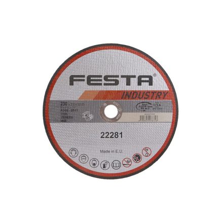 FESTA INDUSTRY Vágókorong fémre 230 x 2,5 x 22,2 mm