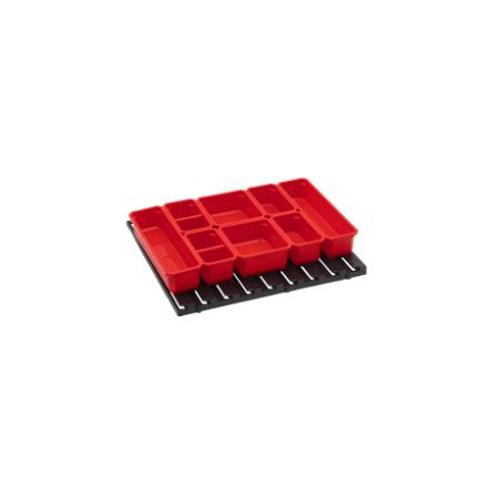 QBRICK SYSTEM ONE Tárolódoboz + QBRICK SYSTEM PRO tárolódoboz fali tartóval 6