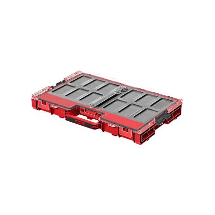 QBRICK SYSTEM ONE Organiser L Red Ultra HD szivacs betétes