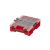 QBRICK SYSTEM ONE Organiser M Piros Ultra HD szivacs betétes