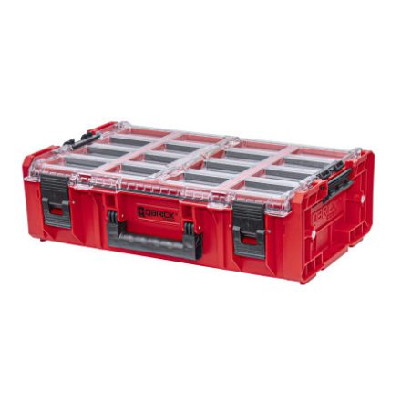 QBRICK SYSTEM ONE Organiser XXL Piros Ultra HD Többrétegű Hab Betétes