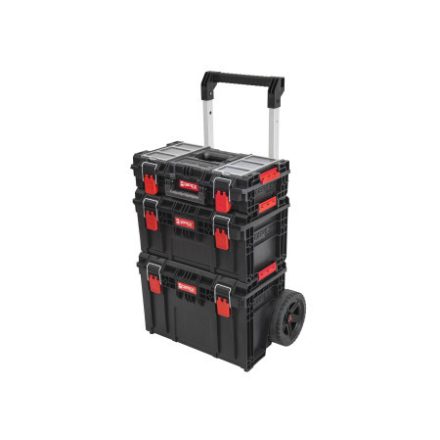 QBRICK SYSTEM PRIME Görgős szerszámosláda Set 1