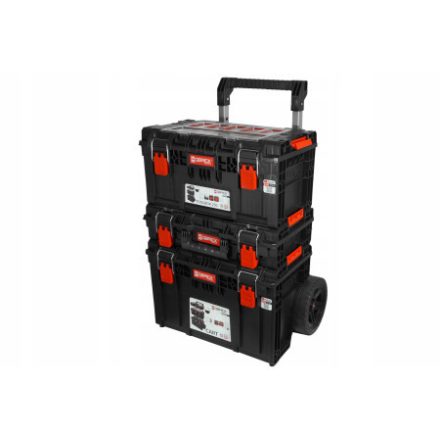 QBRICK SYSTEM PRIME Görgős szerszámosláda Set 2