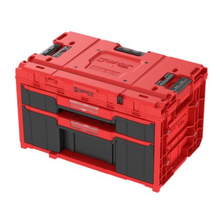 QBRICK SYSTEM ONE Piros Ultra HD Szerszámosláda Custom 2.0 Piros
