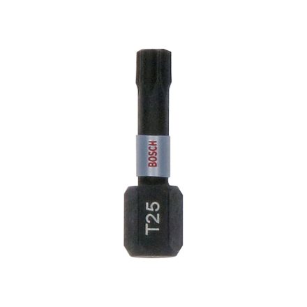 BOSCH Bithegy T25 x 25 mm 1/4" Tic Tac dobozban Impact Control (25 db)