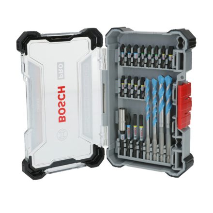 BOSCH PRO Impact bithegy és univerzálos fúrószár készlet 20 részes 1/4 Hex