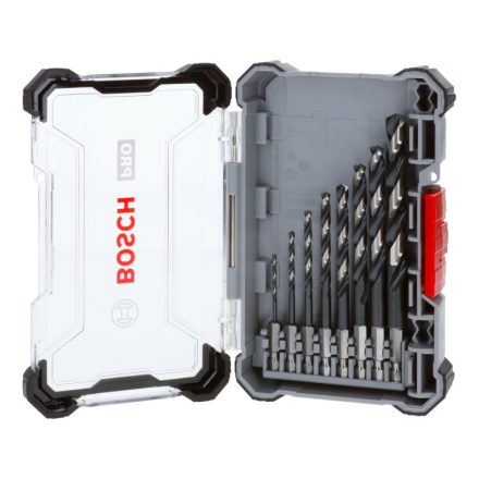 BOSCH PRO Csigafúró készlet 8 részes 2,0 - 10 mm HSS-G bit befogású