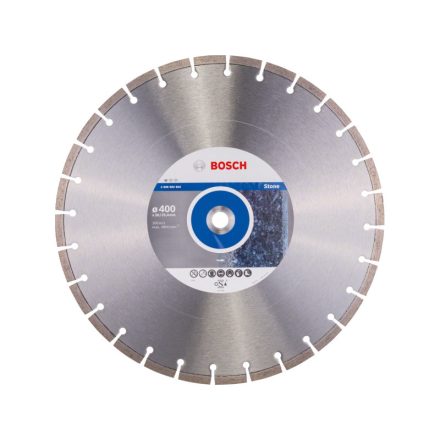 BOSCH Gyémánt vágókorong 400 x 3,2 x 10 x 20,0/25,4 mm szegmentált Standard for Stone