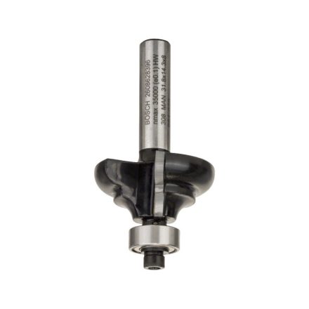 BOSCH Keményfém "C" profilmaró golyóscsapággyal 31,8 (r=4,8 mm) x 9,5 x 14 x 57 x 8 mm