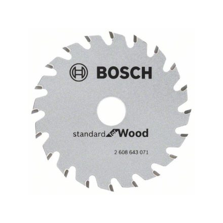 BOSCH Fűrésztárcsa fához 85 x 15 x 1,1 mm / 20T Standard For Wood