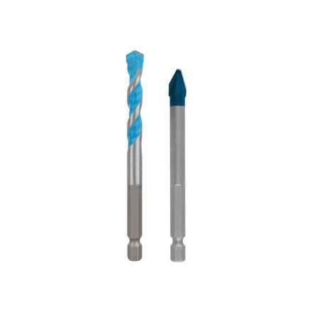 BOSCH EXPERT HEX-9 Hard Ceramic + Univerzális fúrószár 8 mm 1/4" bitbefogással (2 db)