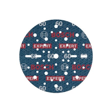 BOSCH EXPERT O780 Foil Tépőzáras csiszolótárcsa 150 mm / P60 kerámiaszemcsés (6 db)