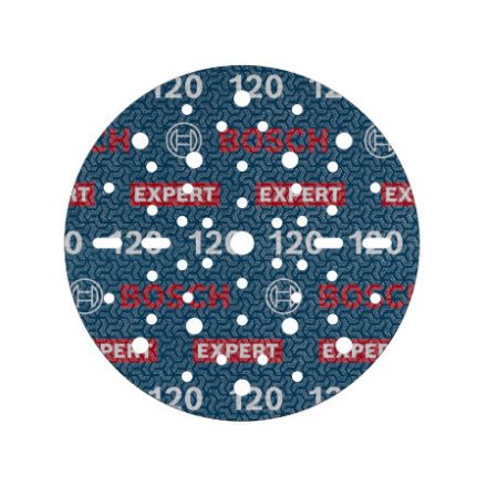 BOSCH EXPERT O780 Foil Tépőzáras csiszolótárcsa 150 mm / P120 kerámiaszemcsés (6 db)