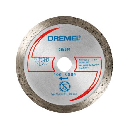 DREMEL DSM540 Gyémánt vágókorong 77 x 11,1 mm