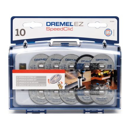 DREMEL EZ SpeedClic SC690 Vágókorong készlet 10 részes