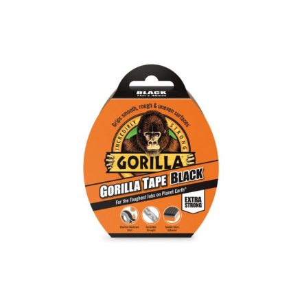 GORILLA Ragasztószalag fekete extra erős 48 mm x 11 m