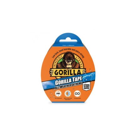 GORILLA Ragasztószalag fekete extra erős 48 mm x 11 m