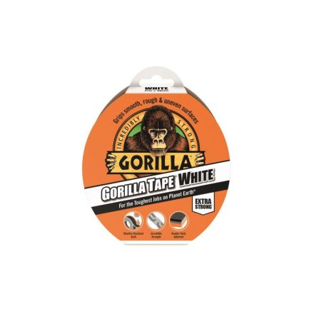 GORILLA Ragasztószalag fehér extra erős 48 mm x 27 m