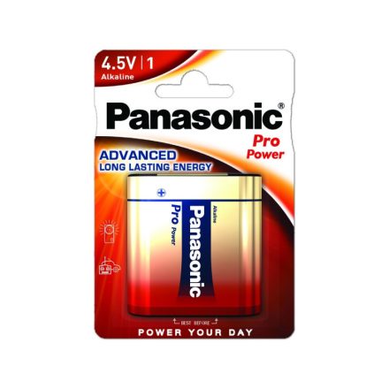 PANASONIC lapos elem szuper tartós 4,5 V