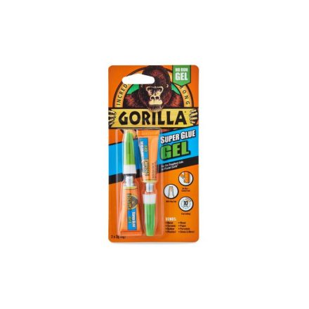 GORILLA Pillanatragasztó gél 2 x 3 g