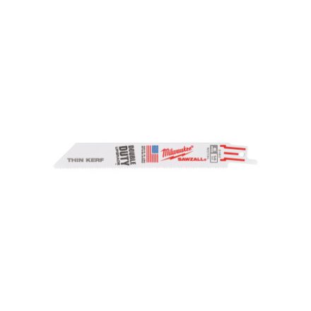 MILWAUKEE Szablyafűrészlap 150 mm/ 14TPI bimetál Co (fém) (5 db)