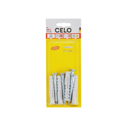 CELO Műanyag dübel MFR 10-60 SB TX (4 db)