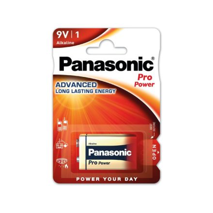 PANASONIC blokk elem szuper tartós 9 V