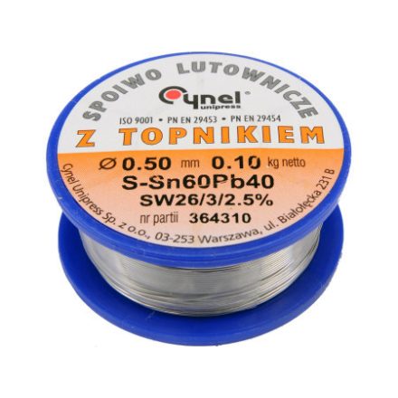 Forrasztó ón 0.5 mm 100 g
