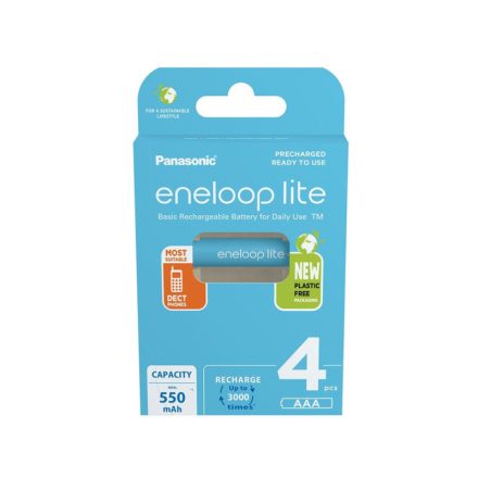 ENELOOP AAA/mikro akkumulátor 1,2 V 550 mAh (4 db)