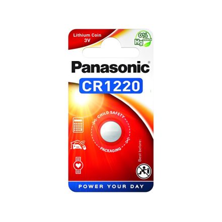 PANASONIC CR1220 lítium gombelem 3 V